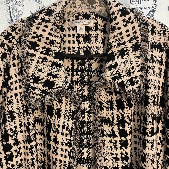 3X Coldwater creek, tweed blazer - Picture 4 of 5